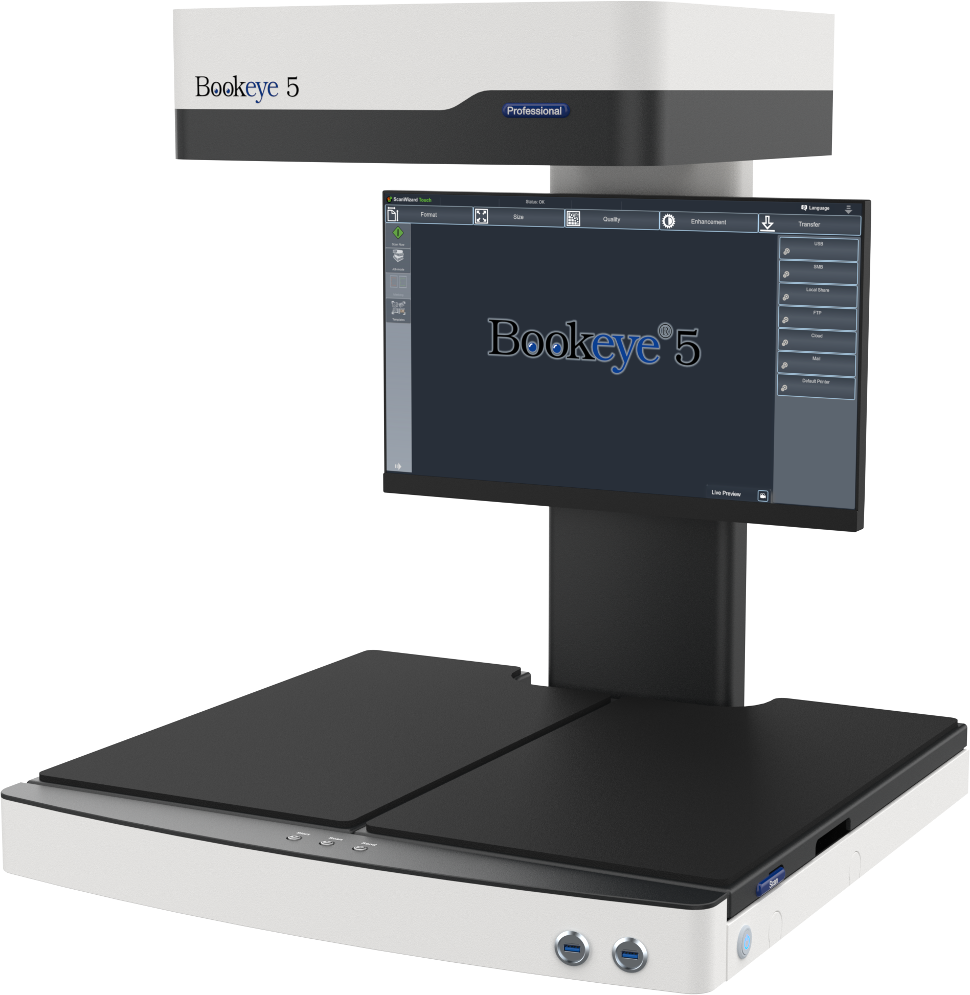 Bookeye 5 A2+ Professional