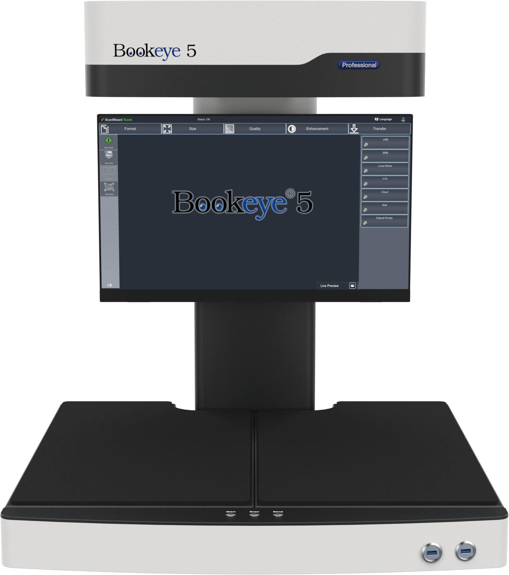 Bookeye 5 A2+ Kiosk